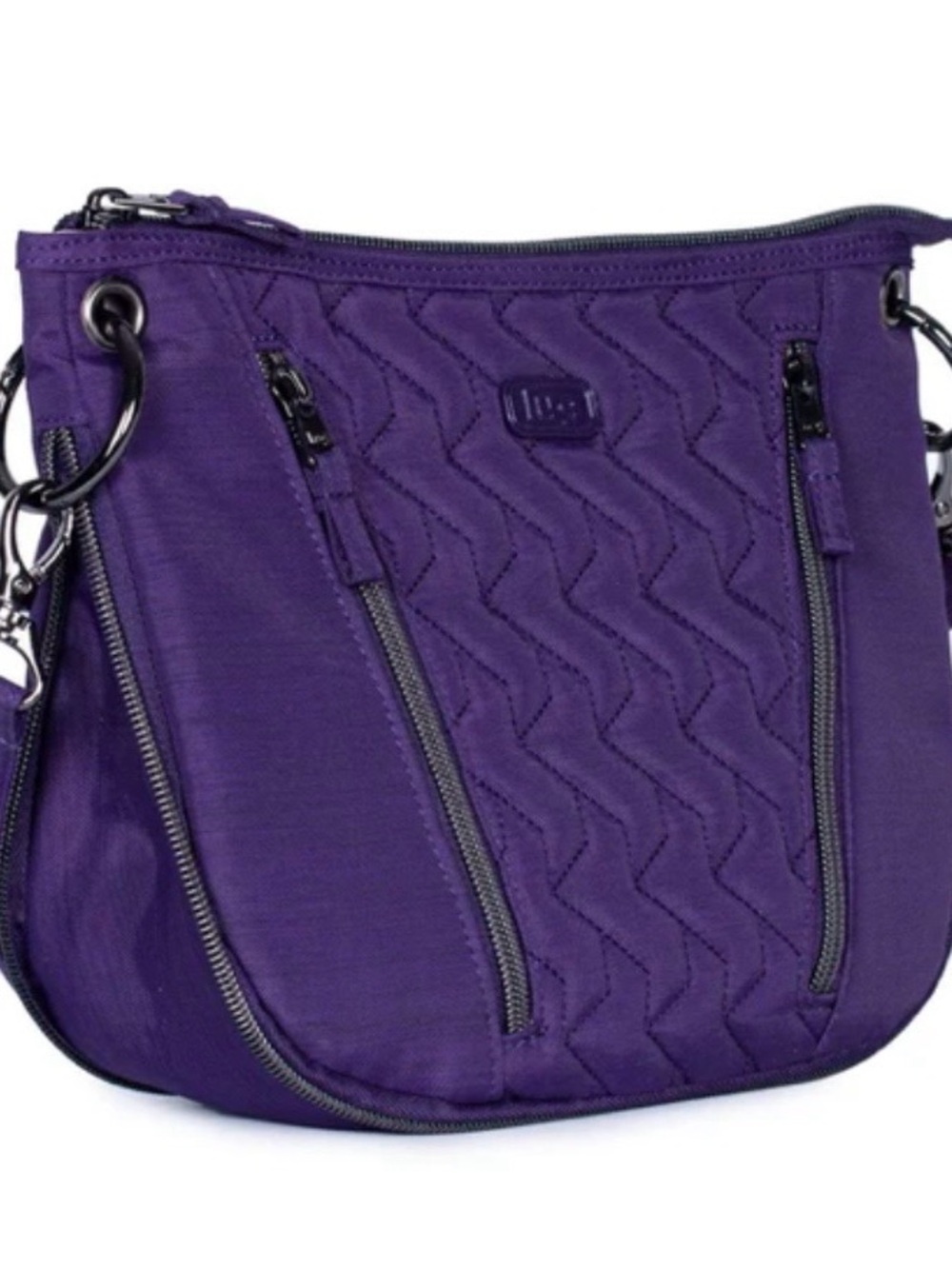 Lug Swivel Convertible Crossbody Bag. Brushed Concord Purple. NWOT. With Drizzle - Picture 2 of 12